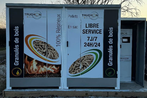 Pellet libre service 7j/7 24h/24